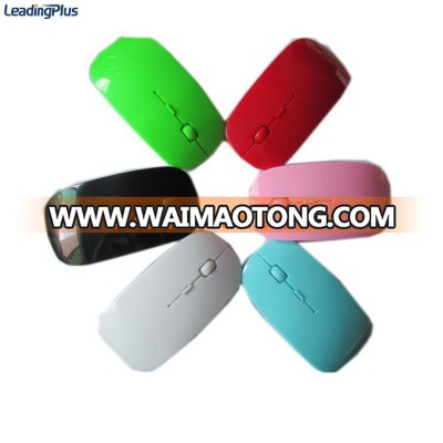 Wholesale Cheap 2.4Ghz USB Wireless Mouse For Desktop , Multicolor Black Pink Wireless Mouse