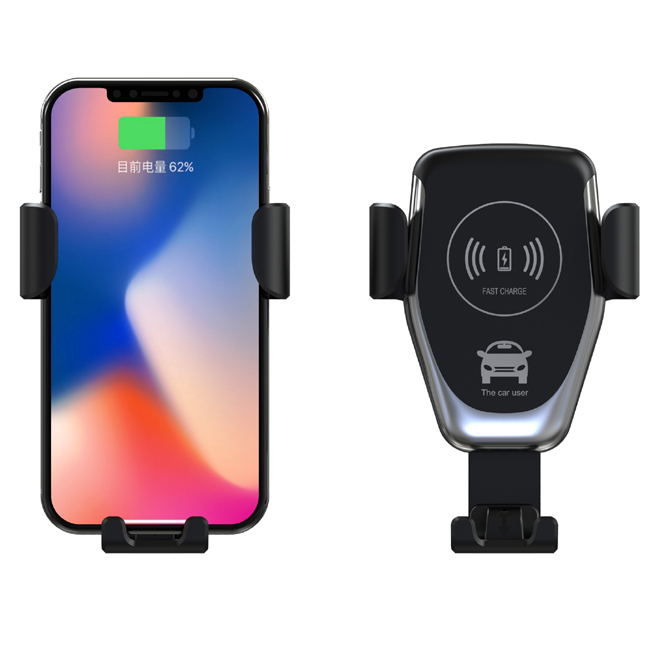 Latest Fast Charging Wireless For Smart Phone Car Air Vent Mount Holder Wireless Charger